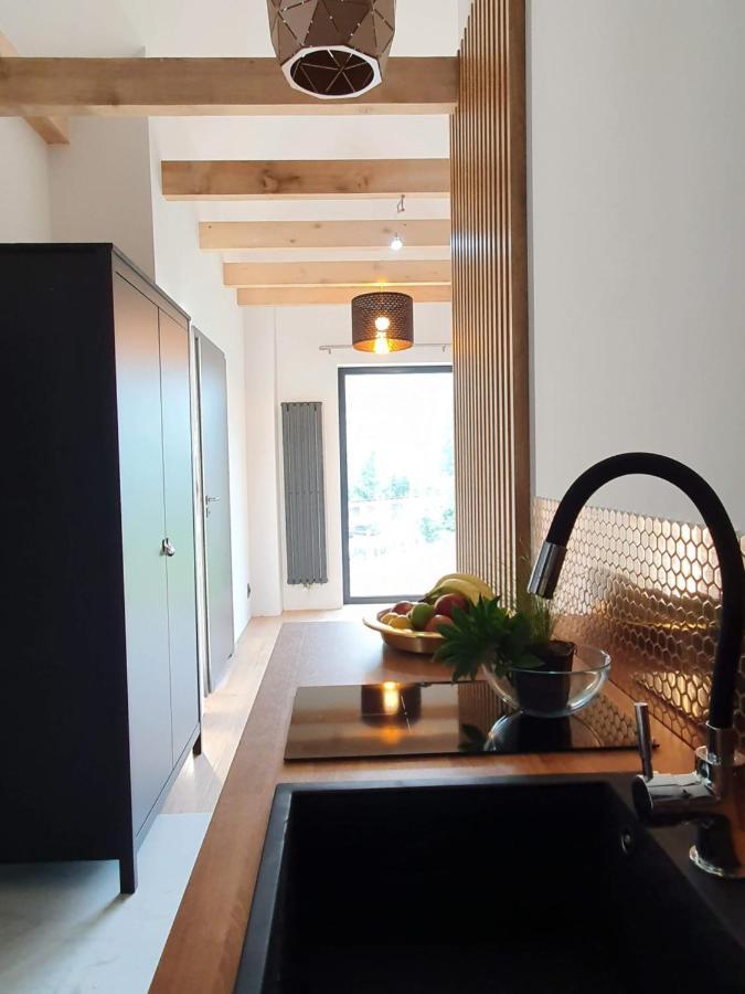 Ferienwohnung Ogrodowa 4 Ustrzyki Dolne Exterior foto